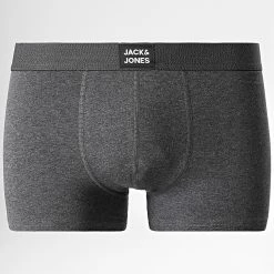 Nouveau 🛒 Lot De 8 Boxers 12173777 Noir Gris de Jack And Jones ❤️ -Jack And Jones Soldes jack and jones 341461 12173777 BLACK BLACK BI 20221010T160317 03