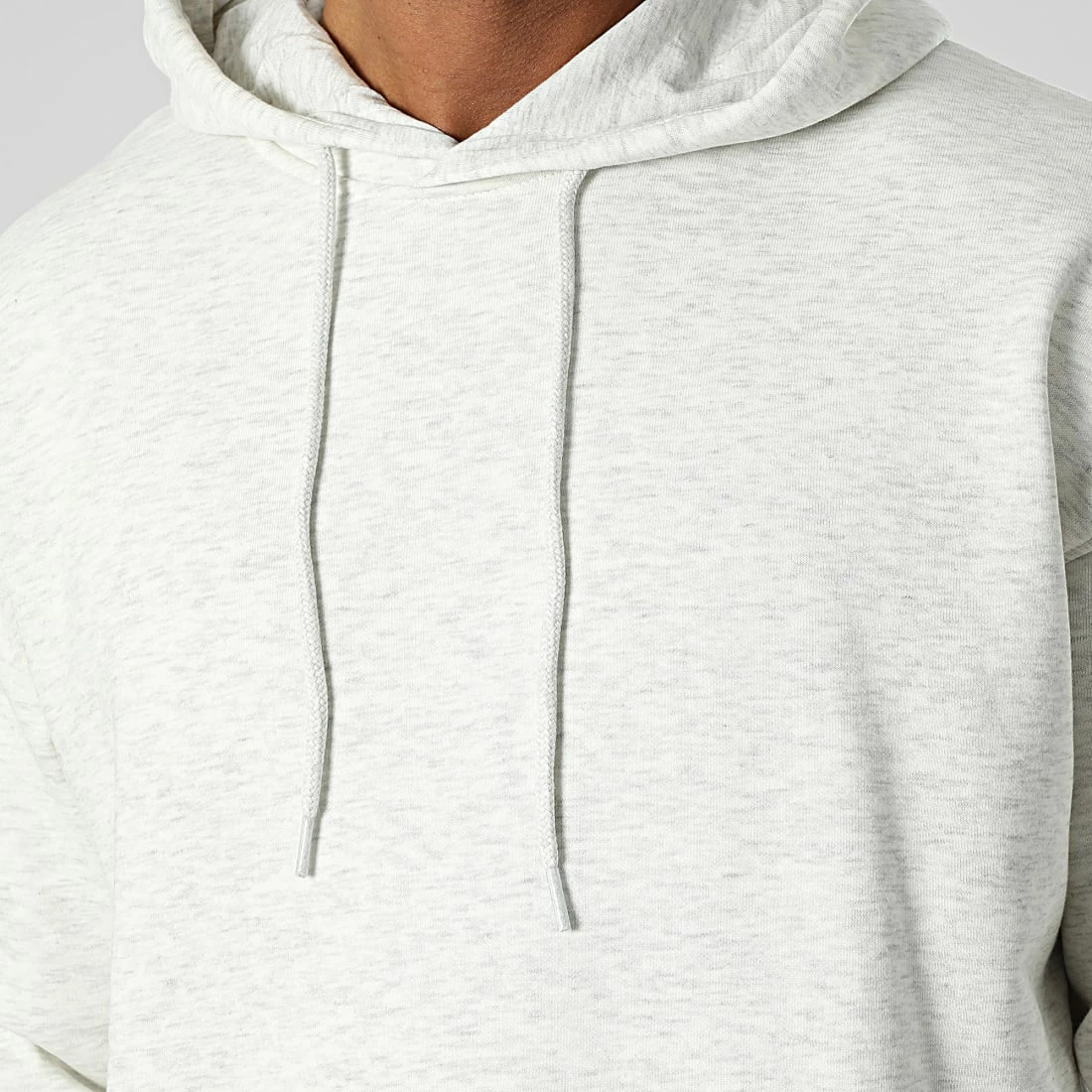Remise 🧨 Sweat Capuche Oversize Large Brink Blanc Chiné de Jack And Jones ⭐ 2 Remise 🧨 Sweat Capuche Oversize Large Brink Blanc Chiné de Jack And Jones ⭐ – Image 2