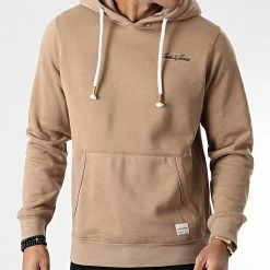 Nouveau ❤️ Sweat Capuche Tons Camel de Jack And Jones ⌛ 6 Nouveau ❤️ Sweat Capuche Tons Camel de Jack And Jones ⌛ -Jack And Jones Soldes jack and jones 341592 12186763 TIGERS EYE 20221025T152616 03