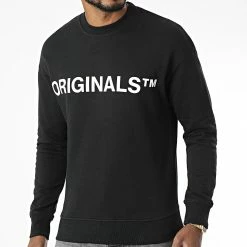 Coupon 🔔 Sweat Crewneck Clean Noir de Jack And Jones 💯