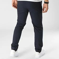 Meilleure vente 🔥 Pantalon Chino Slim Franco Bleu Marine de Jack And Jones 🤩 -Jack And Jones Soldes jack and jones 341772 12199893 DARK NAVY 20221017T144702 04