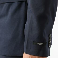 Vente flash ⌛ Ensemble Costume 2 Pièces Franco Bleu Marine de Jack And Jones 👍 -Jack And Jones Soldes jack and jones 341774 12181339 DARK NAVY 20221024T152457 02