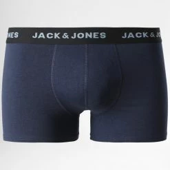 Promo 👍 Lot De 5 Boxers 12211149 Rouge Bleu Orange de Jack And Jones 😀 -Jack And Jones Soldes jack and jones 341957 12211149 PINE GROVE TRUE RED 20221011T151351 04