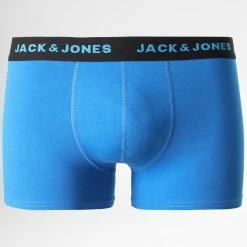 Promo 👍 Lot De 5 Boxers 12211149 Rouge Bleu Orange de Jack And Jones 😀 -Jack And Jones Soldes jack and jones 341957 12211149 PINE GROVE TRUE RED 20221011T151352 05