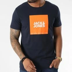 De gros 😀 Lot De 3 Tee 👕 Shirts 12225849 Bleu Marine Vert Kaki Rouge de Jack And Jones ✔️ -Jack And Jones Soldes jack and jones 342005 12225849 TRUE RED TRUE RED SK 20221011T123926 03