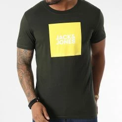 De gros 😀 Lot De 3 Tee 👕 Shirts 12225849 Bleu Marine Vert Kaki Rouge de Jack And Jones ✔️ -Jack And Jones Soldes jack and jones 342005 12225849 TRUE RED TRUE RED SK 20221011T123927 04