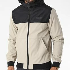 Top 10 👍 Veste Zippée Capuche Eseam Beige de Jack And Jones ✔️ -Jack And Jones Soldes jack and jones 342146 12182243 CROCKERY 20221007T160010 03