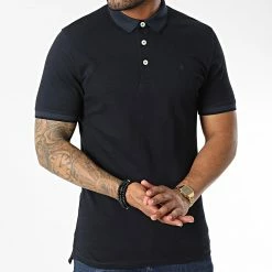 Meilleur prix 😍 Polo Manches Courtes Paulos Bleu Marine de Jack And Jones 🛒 6 Meilleur prix 😍 Polo Manches Courtes Paulos Bleu Marine de Jack And Jones 🛒 -Jack And Jones Soldes jack and jones 343175 12136668 DARK NAVY 20221020T144522 03