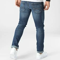 Acheter 🛒 Jean Slim Glenn Fox Bleu Denim de Jack And Jones ✔️ -Jack And Jones Soldes jack and jones 343260 12175888 BLUE DENIM 20221017T151449 04