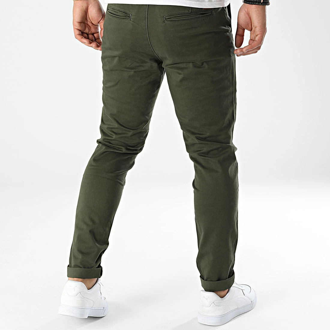 Acheter ✨ Pantalon Chino Marco Bowie Vert Kaki de Jack And Jones 🔔 4 Acheter ✨ Pantalon Chino Marco Bowie Vert Kaki de Jack And Jones 🔔 – Image 4