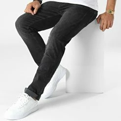 Remise 🧨 Jean Regular Fit Clark Original Noir de Jack And Jones 🧨 -Jack And Jones Soldes jack and jones 343301 12214786 BLACK DENIM 20221017T151613 03