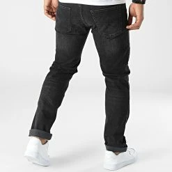 Remise 🧨 Jean Regular Fit Clark Original Noir de Jack And Jones 🧨 -Jack And Jones Soldes jack and jones 343301 12214786 BLACK DENIM 20221017T151615 04