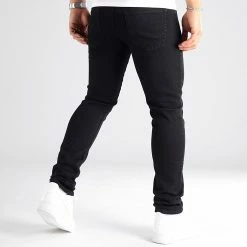 Meilleur prix ❤️ Jean Slim Glenn Original Noir de Jack And Jones 🔔 -Jack And Jones Soldes jack and jones 343312 12182965 BLACK DENIM 20221014T080535 04