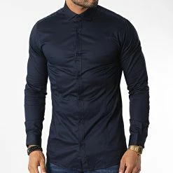 Les meilleures critiques de ✨ Chemise Manches Longues Parma Bleu Marine de Jack And Jones ⭐