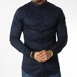 Les meilleures critiques de ✨ Chemise Manches Longues Parma Bleu Marine de Jack And Jones ⭐ -Jack And Jones Soldes jack and jones 343368 12097662 NAVY BLAZER 20221102T163804 03