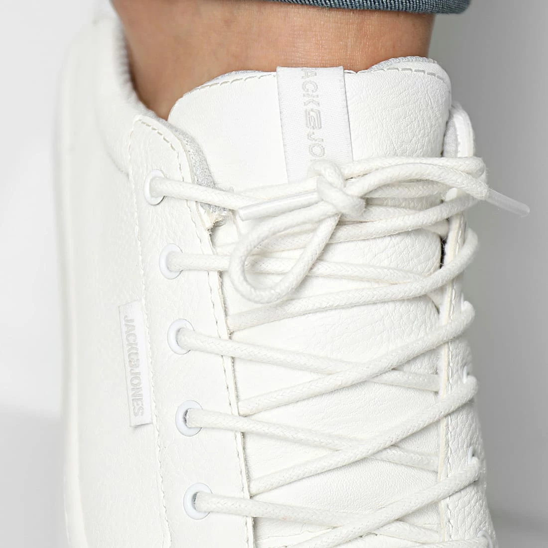 Tout neuf ✨ Baskets Trent 12150725 Bright White de Jack And Jones 😀 3 Tout neuf ✨ Baskets Trent 12150725 Bright White de Jack And Jones 😀 – Image 3