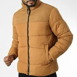 Remise ✨ Doudoune Chili Camel de Jack And Jones ❤️ -Jack And Jones Soldes jack and jones 343515 12212218 RUBBER SOLID 20221014T143626 03