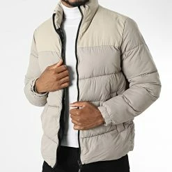 Remise ✨ Doudoune Chili Beige de Jack And Jones 🎁