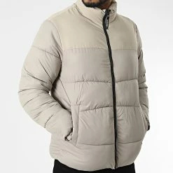 Remise ✨ Doudoune Chili Beige de Jack And Jones 🎁 -Jack And Jones Soldes jack and jones 343524 12212218 CROCKERY SOLID 20221014T143542 03