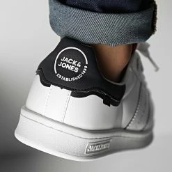 Grosses soldes 🤩 Baskets Guardian 12215667 White Navy Blaze de Jack And Jones 💯 -Jack And Jones Soldes jack and jones 343545 12215667 WHITE NAVY BLAZE 20221020T152743 04