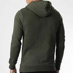 Nouveau 👏 Sweat Capuche Ramp Vert Kaki de Jack And Jones 🔔 -Jack And Jones Soldes jack and jones 343587 12211503 ROSIN 20221025T152128 04