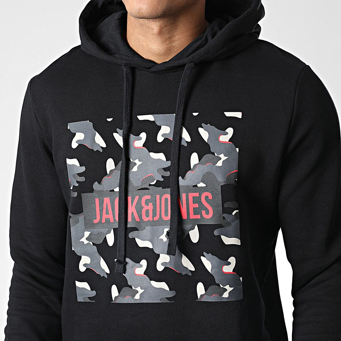 Nouveau 💯 Sweat Capuche Ramp Noir de Jack And Jones 🎁 2 Nouveau 💯 Sweat Capuche Ramp Noir de Jack And Jones 🎁 – Image 2