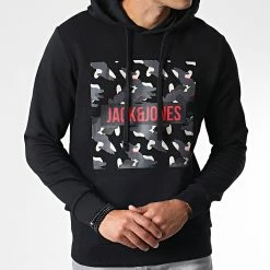 Nouveau 💯 Sweat Capuche Ramp Noir de Jack And Jones 🎁 6 Nouveau 💯 Sweat Capuche Ramp Noir de Jack And Jones 🎁 -Jack And Jones Soldes jack and jones 343589 12211503 BLACK 20221024T154859 03