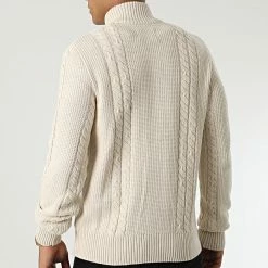 Remise ⌛ Gilet Coted Knit 12215817 Beige de Jack And Jones 😉 -Jack And Jones Soldes jack and jones 343686 12215817 MOONBEAM CARDIGAN 20221017T152601 04