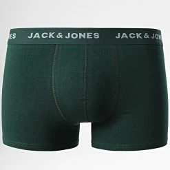 Meilleure affaire 👏 Lot De 5 Boxers 12220376 Bleu Marine Vert Gris Chiné de Jack And Jones 🛒 -Jack And Jones Soldes jack and jones 343766 12220376 PINE GROVE PHANTOM 20221020T155709 06
