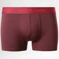 Bon marché 🤩 Lot De 3 Boxers Dax Noir Bleu Marine Bordeaux de Jack And Jones ⌛ -Jack And Jones Soldes jack and jones 343771 12211156 RHODODENDRON BLACK NA 20221020T155827 04