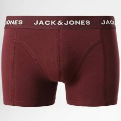 Acheter ⌛ Lot De 3 Boxers Paisley Bordeaux Bleu Marine Gris de Jack And Jones ⭐ -Jack And Jones Soldes jack and jones 343788 12211161 PHANTOM PORT ROYALE 20221020T155919 03