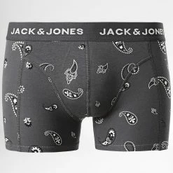 Acheter ⌛ Lot De 3 Boxers Paisley Bordeaux Bleu Marine Gris de Jack And Jones ⭐ -Jack And Jones Soldes jack and jones 343788 12211161 PHANTOM PORT ROYALE 20221020T155920 04