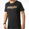 Vente flash 🛒 Tee 👚 Shirt Frederik Noir de Jack And Jones ⭐