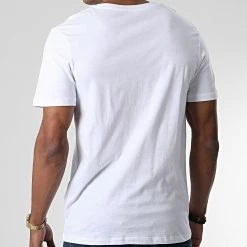 Promo ✨ Tee 👚 Shirt Frederik Blanc de Jack And Jones 🎉 -Jack And Jones Soldes jack and jones 343832 12219841 WHITE 20221025T150841 04