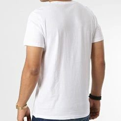 Meilleure vente ⭐ Tee 👕 Shirt Friday Blanc de Jack And Jones 😉 -Jack And Jones Soldes jack and jones 343942 12228678 BRIGHT WHITE 20221024T152829 04