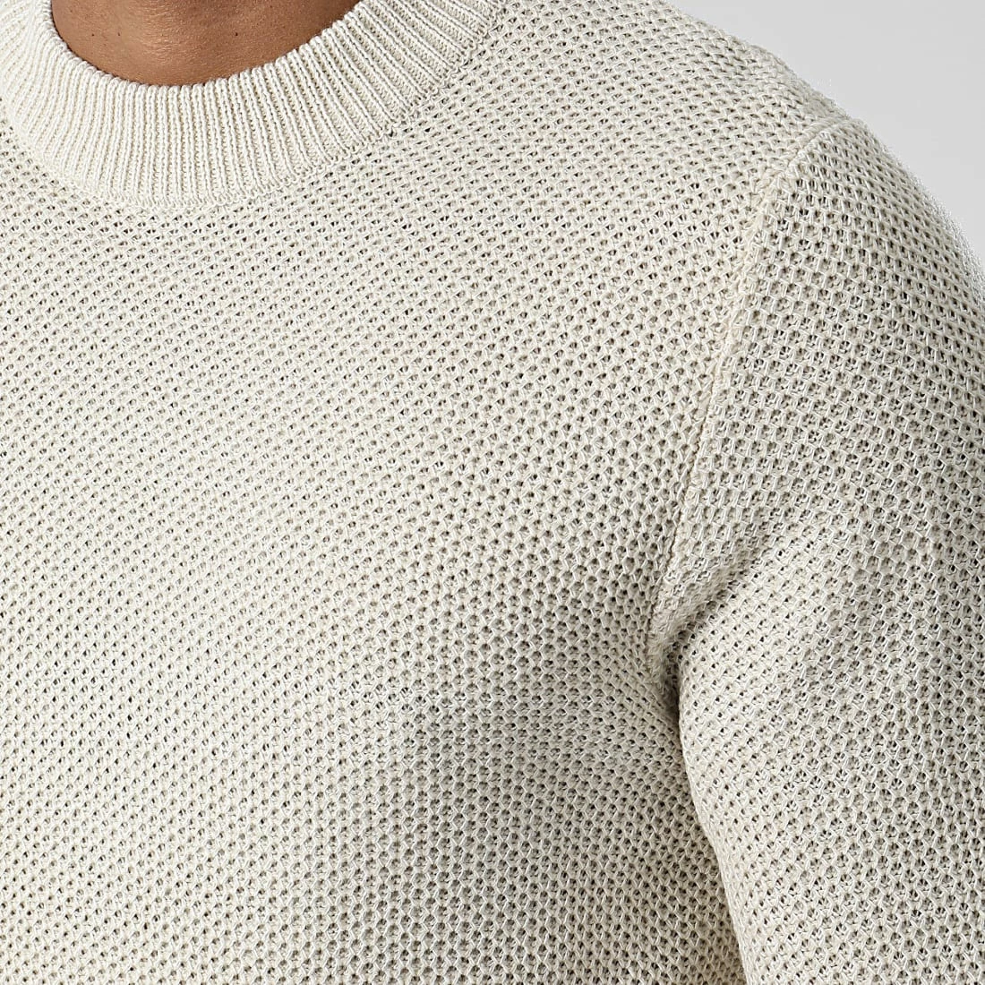 Promo 🎁 Pull Blake Beige de Jack And Jones 💯 2 Promo 🎁 Pull Blake Beige de Jack And Jones 💯 – Image 2