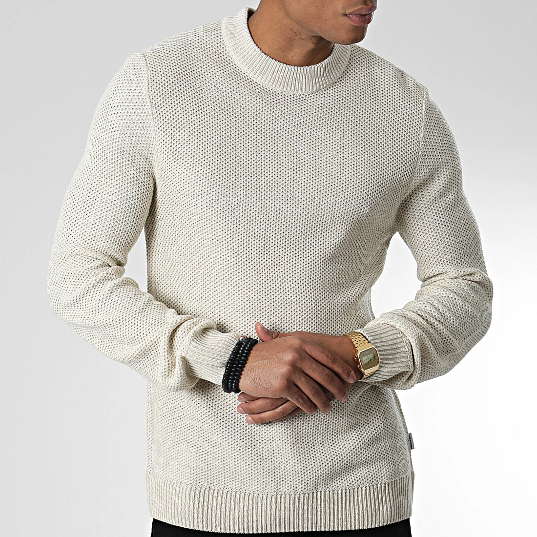 Promo 🎁 Pull Blake Beige de Jack And Jones 💯 3 Promo 🎁 Pull Blake Beige de Jack And Jones 💯 – Image 3