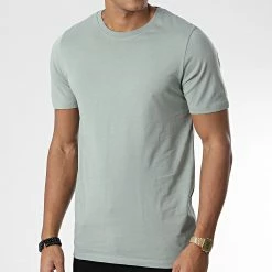 Tout neuf ❤️ Tee 👕 Shirt Organic Basic Vert Kaki de Jack And Jones 🌟