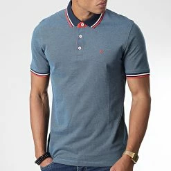 Sortie 🌟 Lot De 2 Polos Manches Courtes Paulos Rouge Chiné Bleu Clair Chiné de Jack And Jones 🥰 9 Sortie 🌟 Lot De 2 Polos Manches Courtes Paulos Rouge Chiné Bleu Clair Chiné de Jack And Jones 🥰 -Jack And Jones Soldes jack and jones 344479 12191216 RIO RED 1RIO 1RED 20221024T152502 05