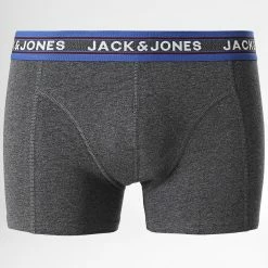Acheter ⌛ Lot De 5 Boxers Basic Bleu Marine Bordeaux Gris Chiné de Jack And Jones ⭐ -Jack And Jones Soldes jack and jones 344502 12221973 DARK GREY MEL SEA MOSS 20221109T150756 03