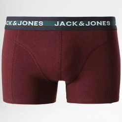 Acheter ⌛ Lot De 5 Boxers Basic Bleu Marine Bordeaux Gris Chiné de Jack And Jones ⭐ -Jack And Jones Soldes jack and jones 344502 12221973 DARK GREY MEL SEA MOSS 20221109T150759 05