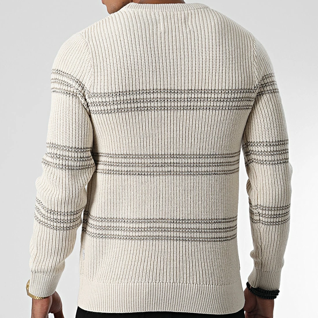 Vente flash 🔔 Pull Sporty Beige de Jack And Jones 🎉 4 Vente flash 🔔 Pull Sporty Beige de Jack And Jones 🎉 – Image 4