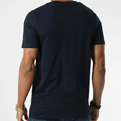 Remise 🌟 Tee 👚 Shirt Lugroom Bleu Marine de Jack And Jones 🥰 -Jack And Jones Soldes jack and jones 344548 12230773 NAVY BLAZER 20221026T135603 04