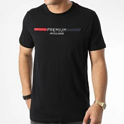 Les meilleures critiques de ✨ Tee 👕 Shirt Lugroom Noir de Jack And Jones ⭐ -Jack And Jones Soldes jack and jones 344549 12230773 BLACK 20221027T155640 03