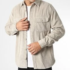 Acheter 🔔 Surchemise Darren Beige de Jack And Jones ✨