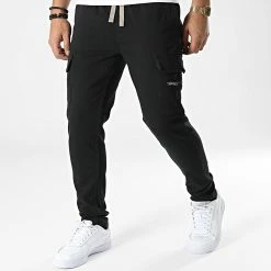 Meilleur prix 🔥 Pantalon Cargo Fergie Noir de Jack And Jones ⭐