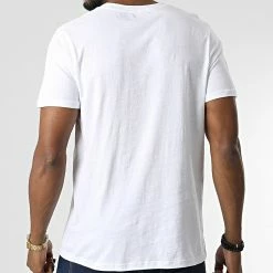 Meilleure vente 🧨 Lot De 2 Tee 👕 Shirts Underwear Blanc de Jack And Jones 🎉 -Jack And Jones Soldes jack and jones 345739 12230199 WHITE WHITE 20221031T141309 04