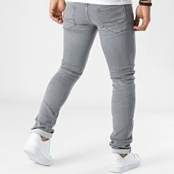 Budget ✨ Jean Slim Glenn Icon Gris de Jack And Jones ❤️ -Jack And Jones Soldes jack and jones 345763 12224133 GREY DENIM 20221027T152105 04