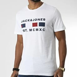 Les meilleures critiques de ⌛ Tee 👕 Shirt Freddie Blanc de Jack And Jones ✔️