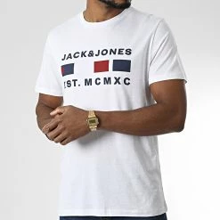 Les meilleures critiques de ⌛ Tee 👕 Shirt Freddie Blanc de Jack And Jones ✔️ -Jack And Jones Soldes jack and jones 346390 12225448 WHITE 20221031T144850 03